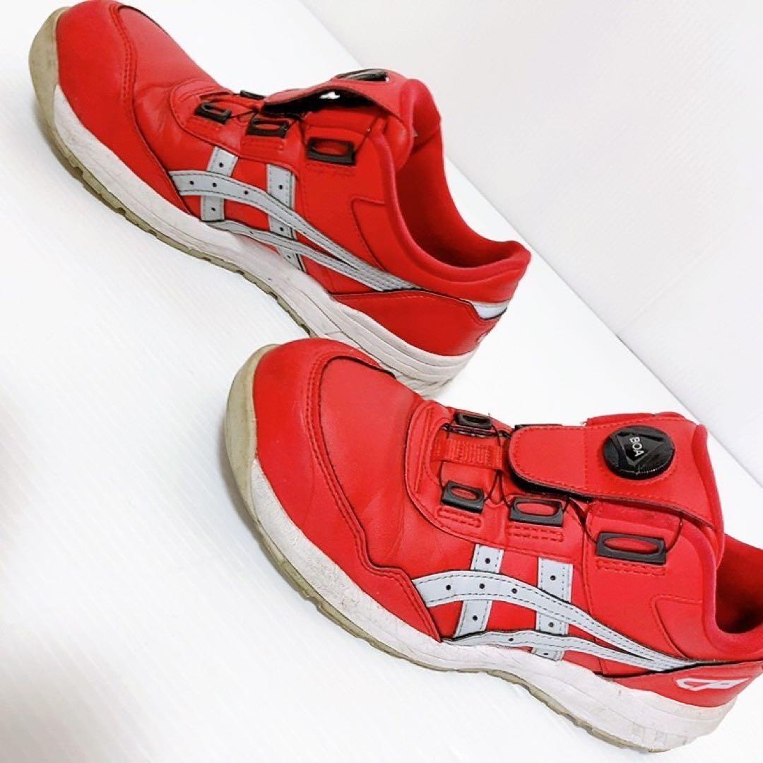 【良品】アシックス　安全靴　ウィンジョブ　CP306 BOA 25.5cm