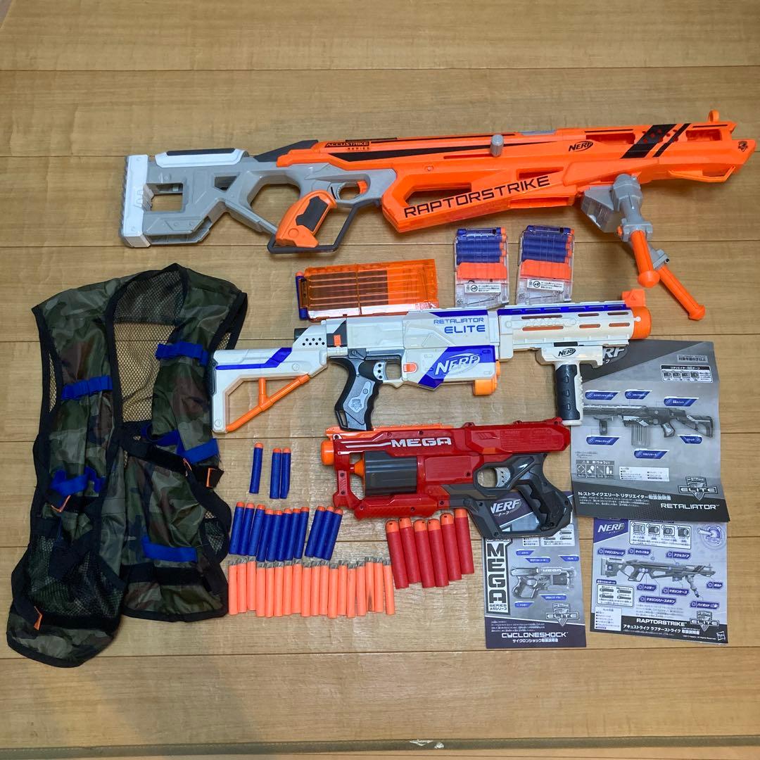 NERF トイガンセット nerf-n-series-gear-up-pack-3-x