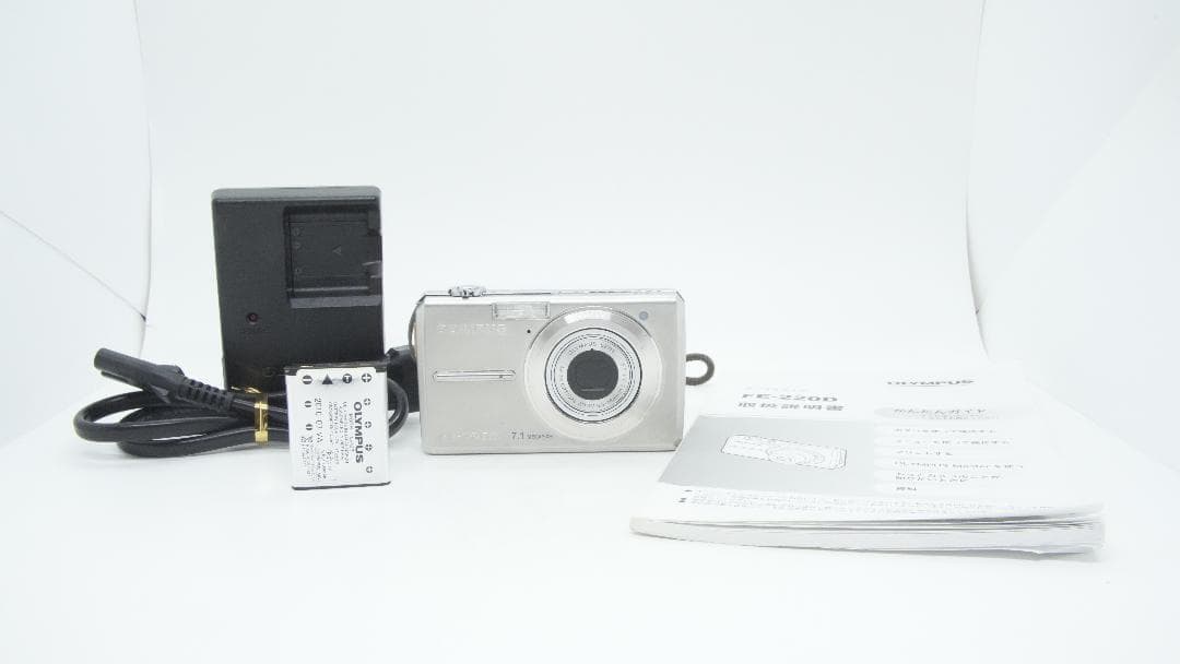 A3115】 OLYMPUS FE-220D シルバー オリンパス - メルカリ