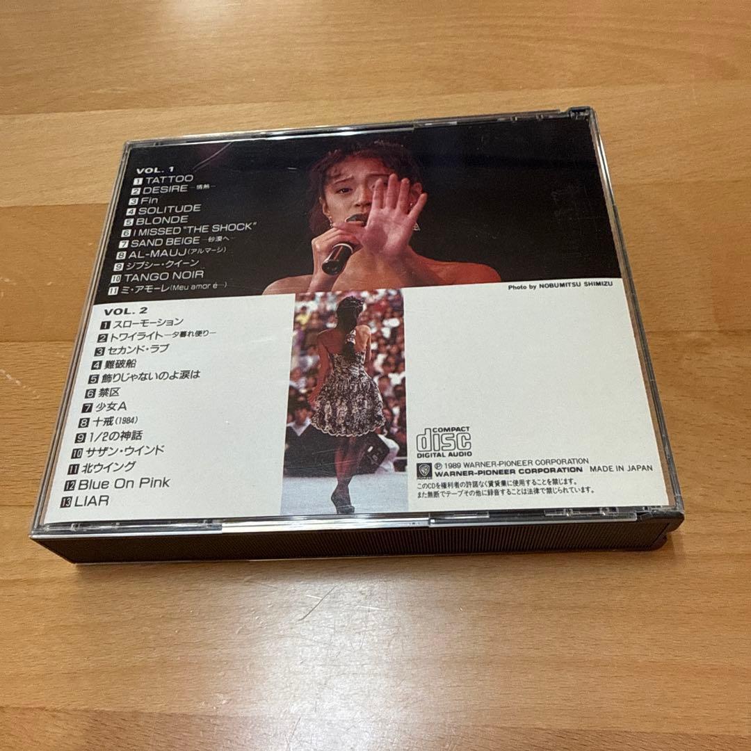 中森明菜AKINA EAST LIVE INDEX-XXIII 8周年記念CD - メルカリ