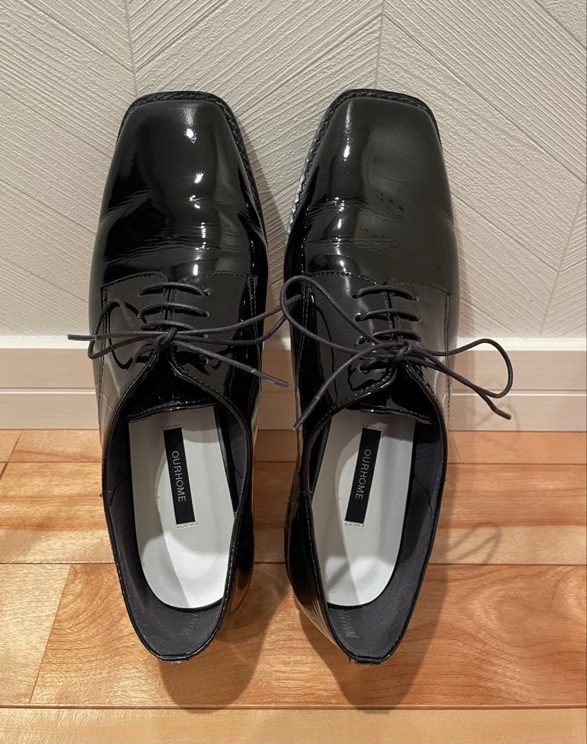 OUR きれいめレースアップシューズ 23.5cm