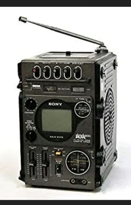 【 SONY ソニー FX-300 JACKAL】 ジャッカル (ラテカセ) SONY(ソニー) / ラジカセ/ラテカセ/テレラジカセ/JACKAL/FX-300/SONY