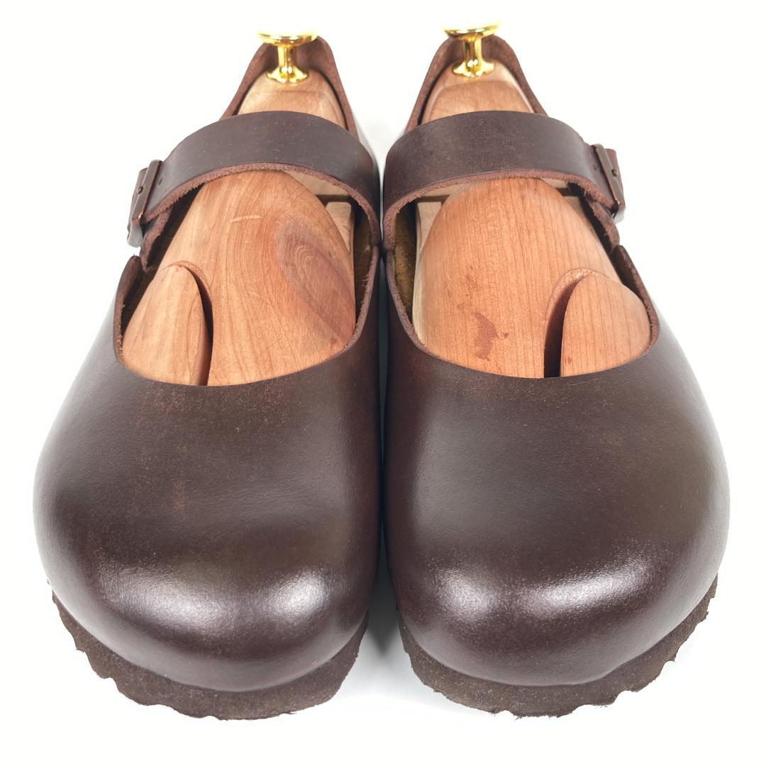 美品 ビルケンシュトック MANTOVA マントバ メリージェーンレザー