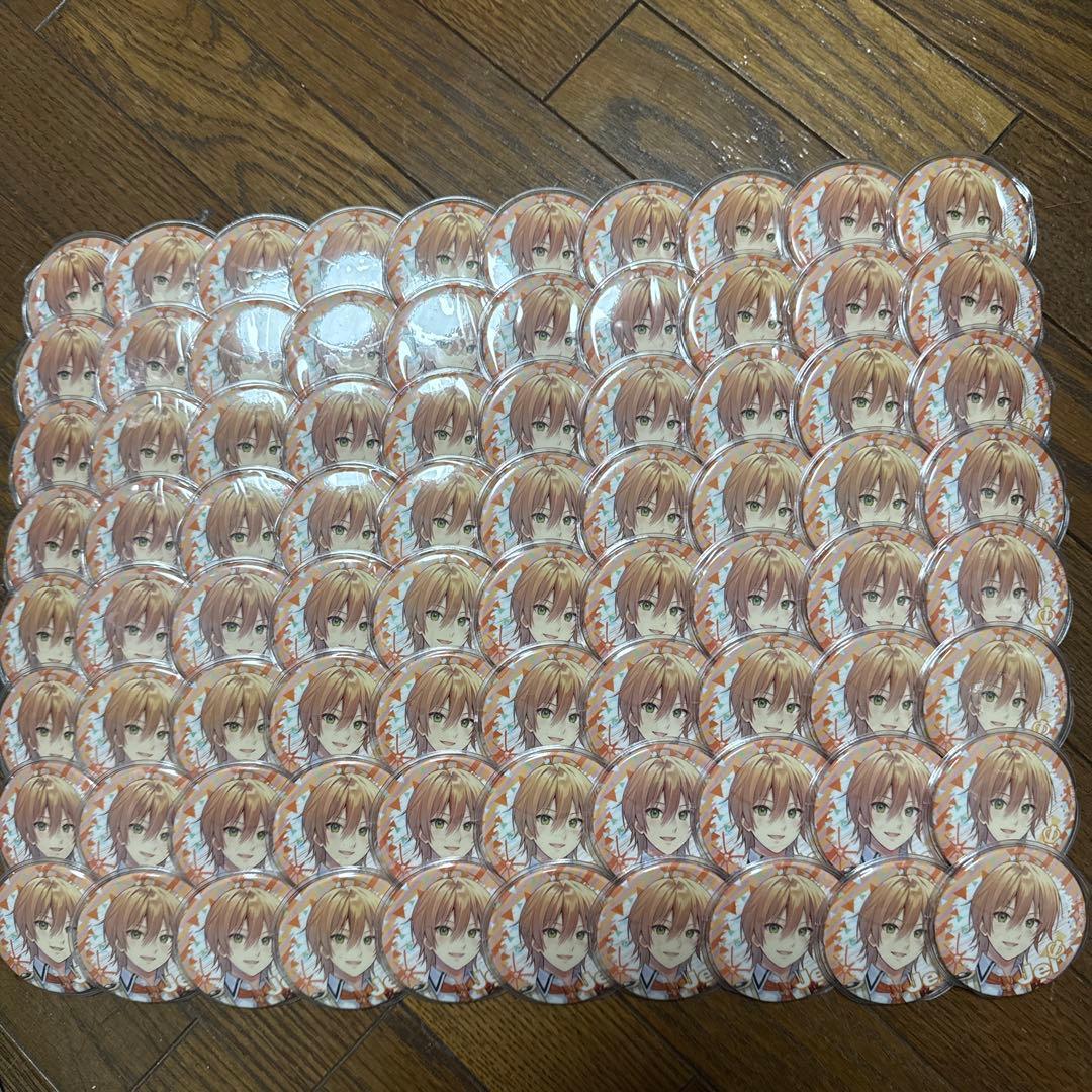 ジェルくん缶バッジ 80個セット - メルカリ