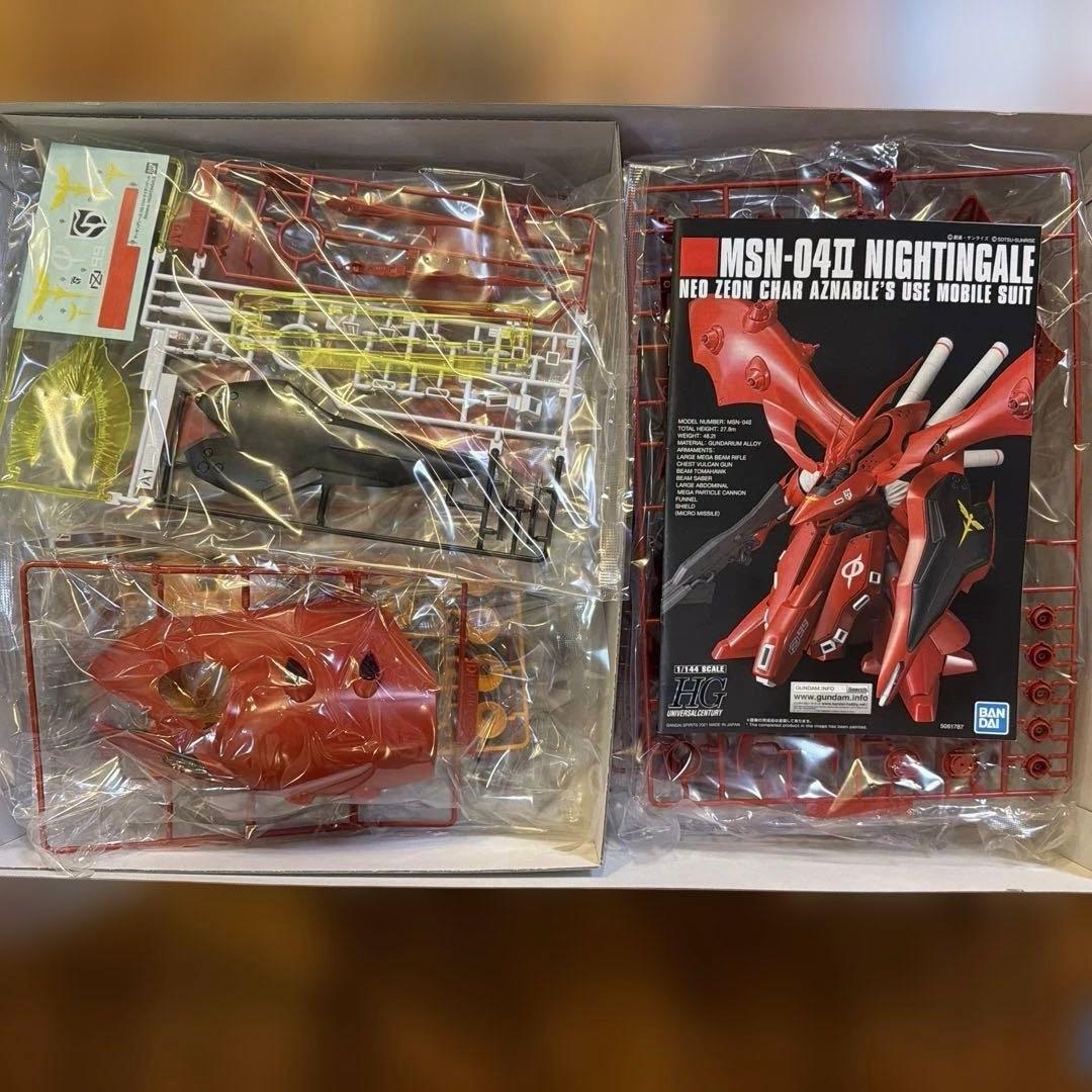 yattussu8様専用 HGUC ナイチンゲール 未組み立て デカール セット