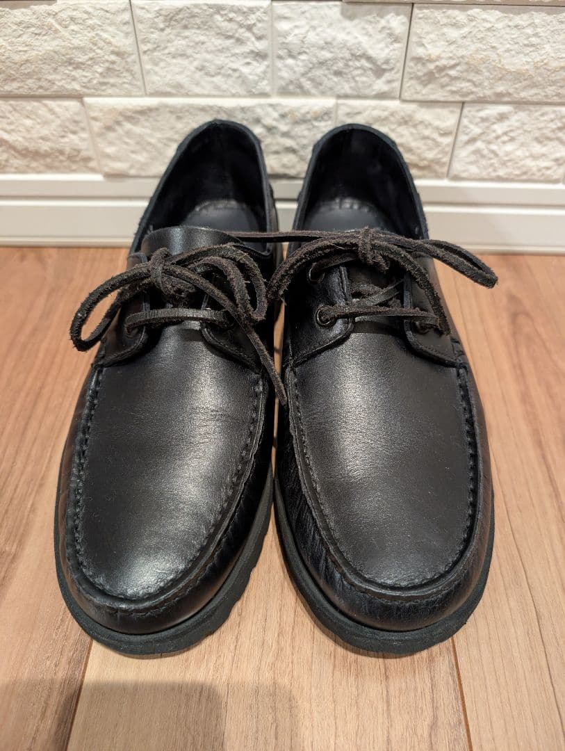 Paraboot ARPENTEUR 別注 デッキシューズ 6 ブラック - メルカリ