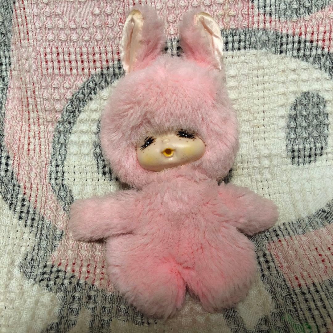 昭和レトロ ヴィンテージ ハニートイズ モンチッチ ぬいぐるみ 中古品
