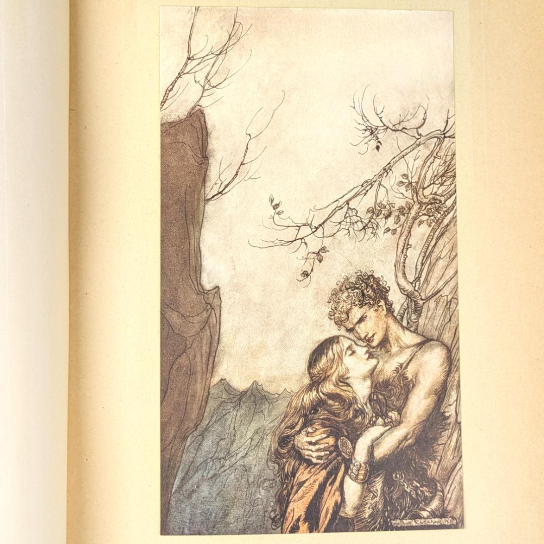 初版 アーサー・ラッカム挿画紋本 カラーイラスト全揃いジークフリート
