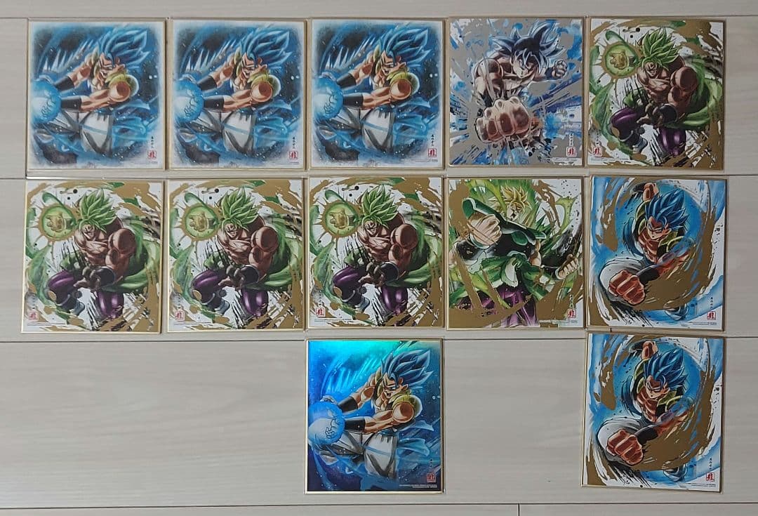 バラ売り可】ドラゴンボール色紙ART 7弾 計35枚 - メルカリ