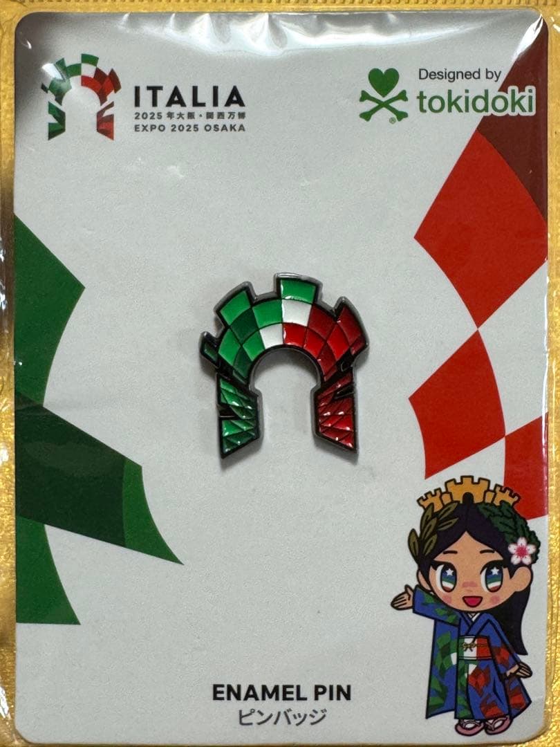 tokidoki イタリア エナメルピン