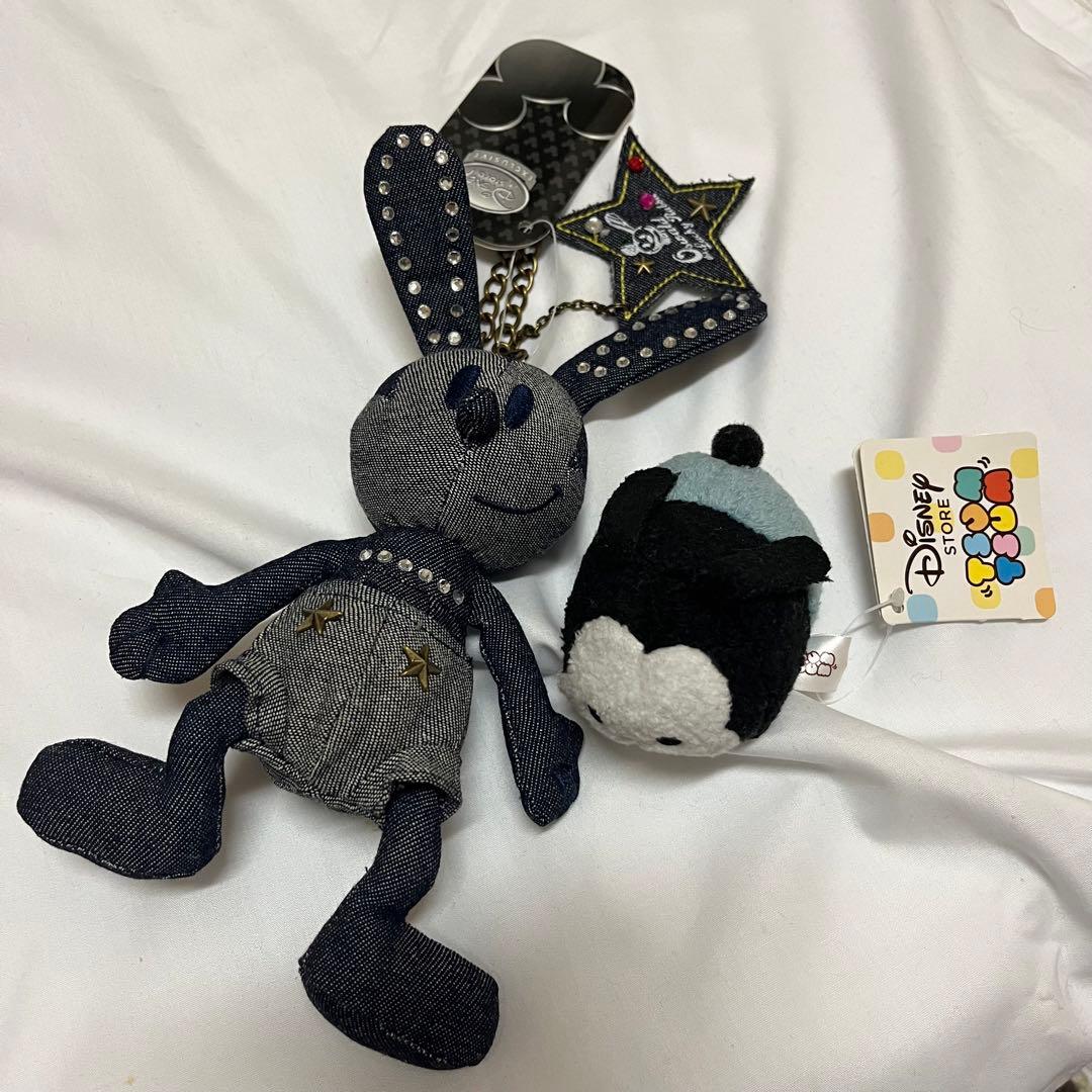 キーチェーン オズワルド デニム ディズニーストア限定 ツムツム