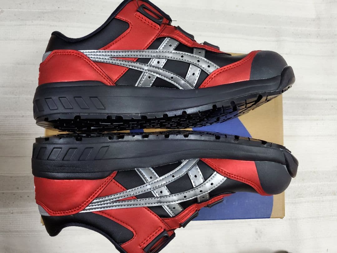 アシックス 安全靴 CP306 限定色 ブラック×ピュアシルバー 25.5cm