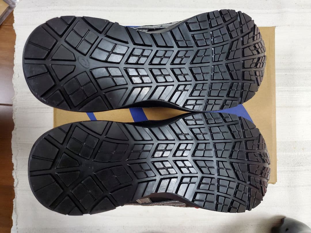 アシックス 安全靴 CP306 限定色 ブラック×ピュアシルバー 25.5cm