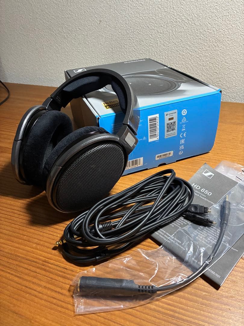 SENNHEISER HD 650 有線ヘッドホン ゼンハイザー HD650 Amazon.com: Sennheiser Consumer Audio HD 650 - Audiophile Hi-Res