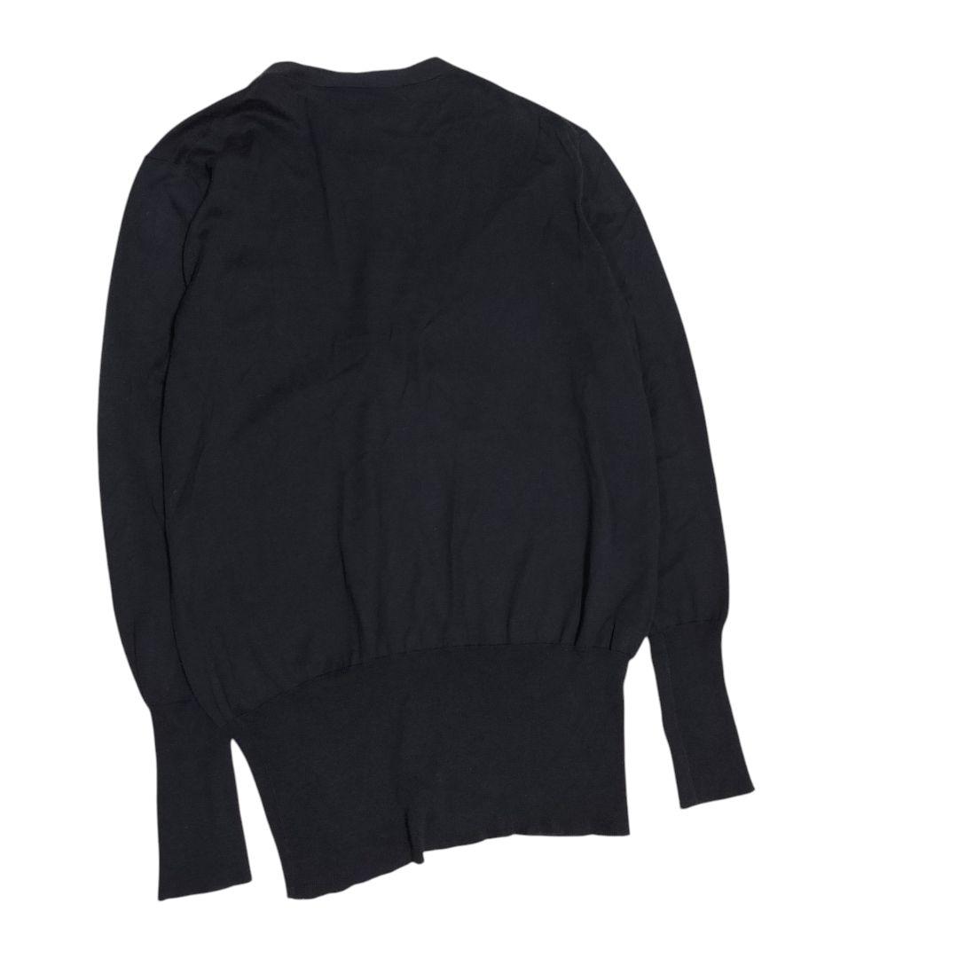 Vivenne Westwood シルク混カーディガン 黒 白タグ - メルカリ