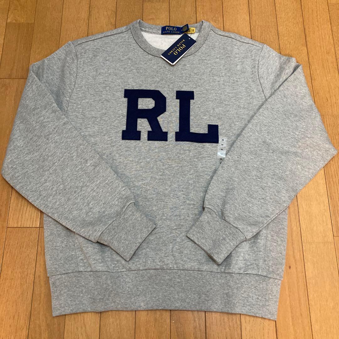 ◇ポロラルフローレン◇RL◇スウェット◇トレーナー◇トップス◇グレー