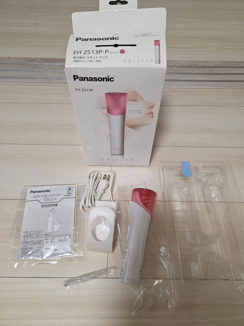 Panasonic EH2513P 毛穴吸引 スポットクリア 概要 毛穴吸引 スポットクリア EH2513P | フェイスケア（スチーマー