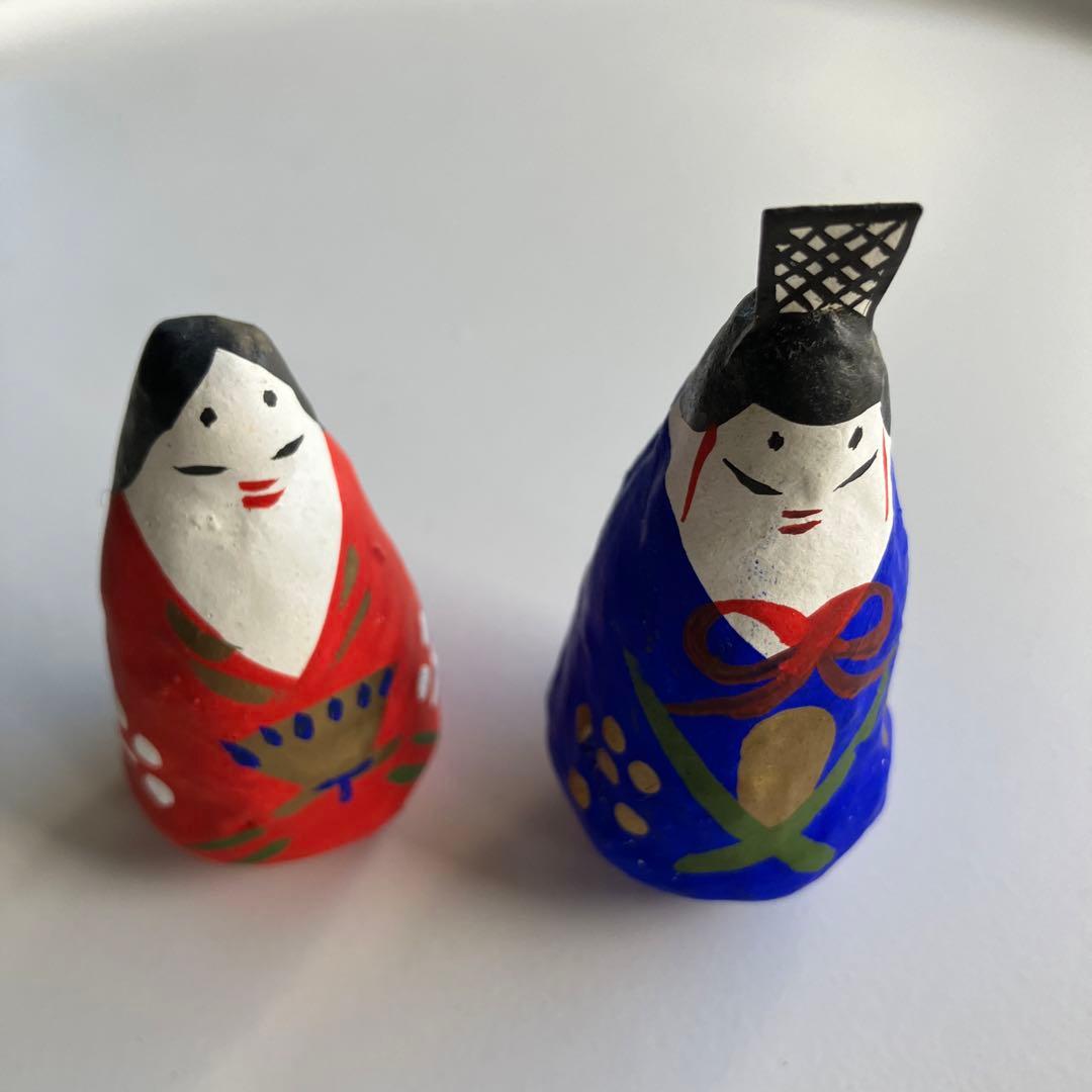 民藝】【郷土玩具】三春張子 橋本広司 起き上がりひな 雛人形 - メルカリ