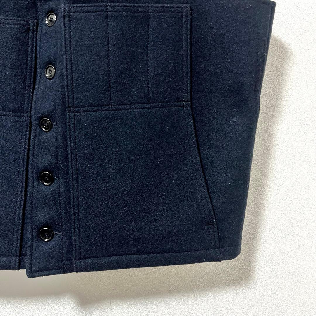 《FILSON》MACKINAW WOOL VEST NAVY 48