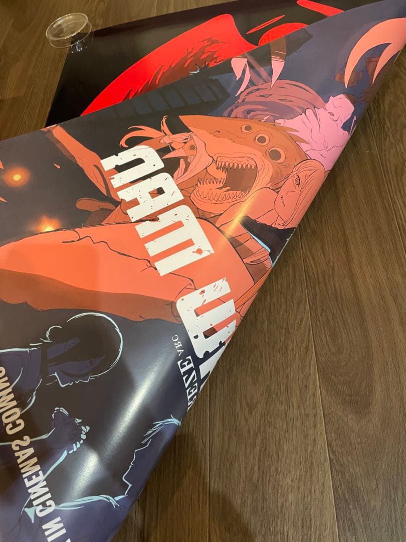 非売品 チェンソーマン レゼ篇 オリジナル映画ポスター US版 - メルカリ