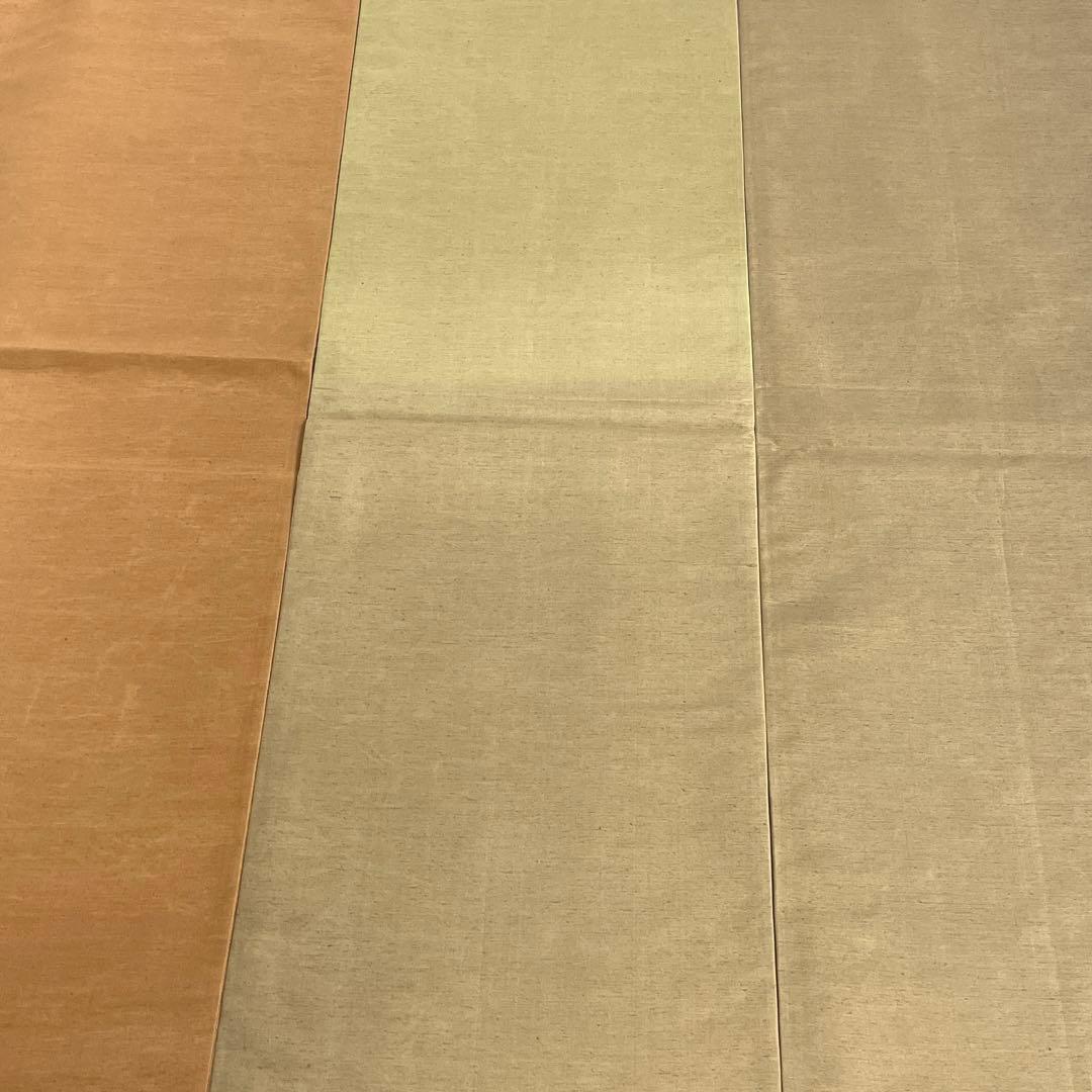 帯6515 ○高級 正絹 紬 片面全通 リバーシブル 袋帯 鹿 - メルカリ