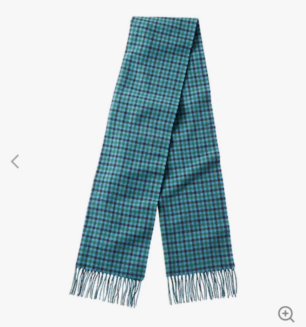 ファミリア 青チェック familiar マフラー 新品未使用 完売品 - メルカリ