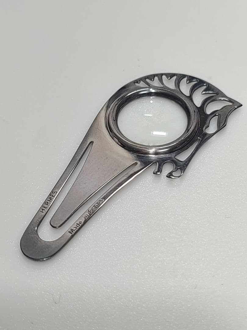 エルメス シュヴァル ホース ルーペ マネークリップ ブックマーク