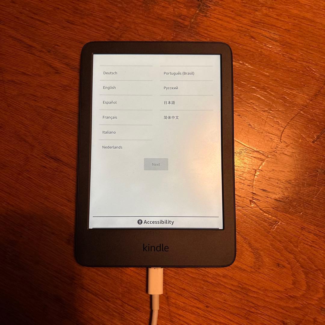 Kindle 16GB 第11世代間　6インチ　広告無 amazon（アマゾン） Kindle 第11世代 16GB ブラック 2024年発売モデル