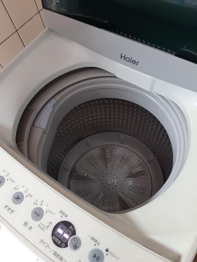 ハイアール 洗濯機 4.5kg ホワイト JW-C45D 2021年製