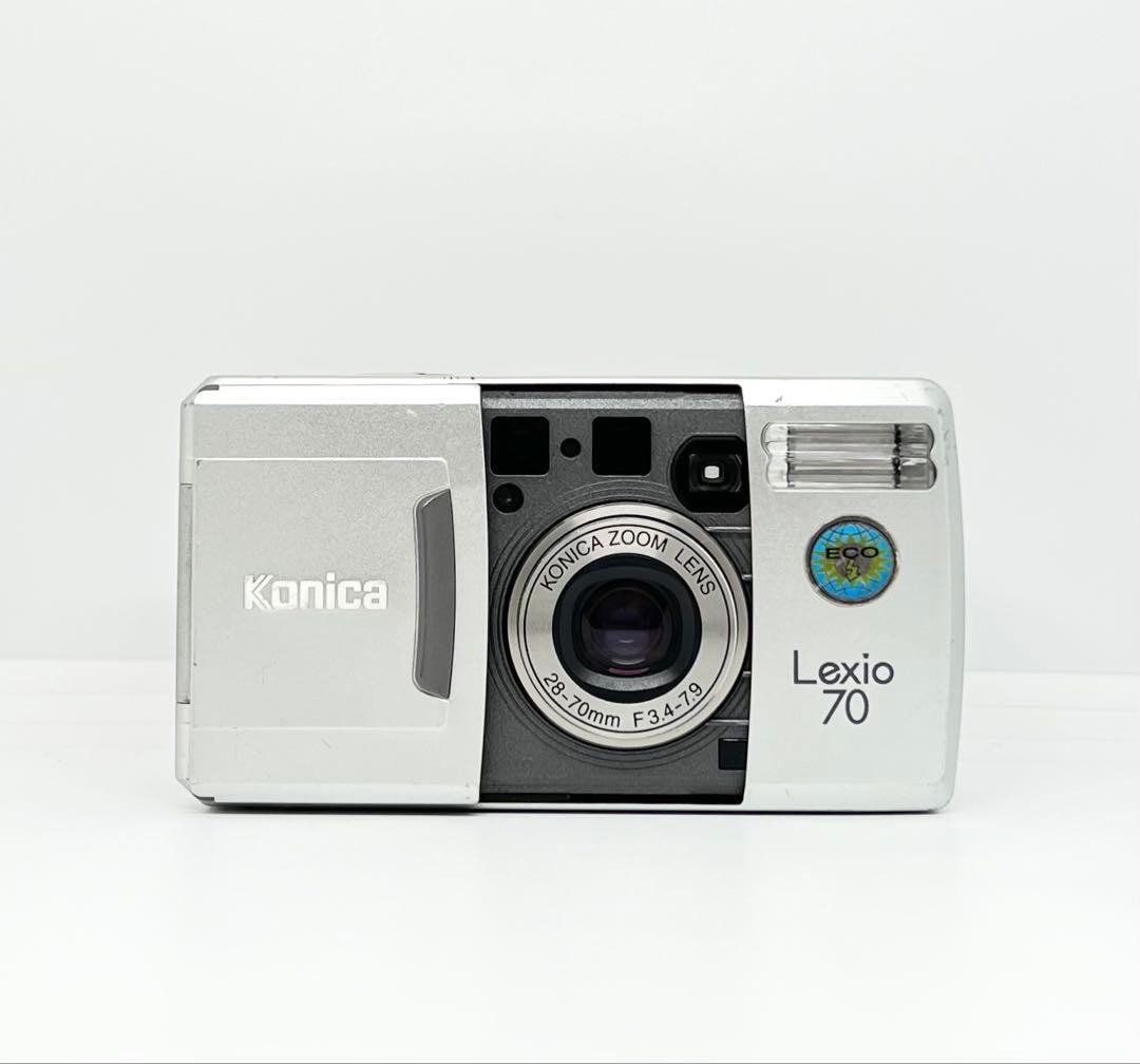 完動品】Konica Lexio 70 フィルムカメラ 動作確認済み