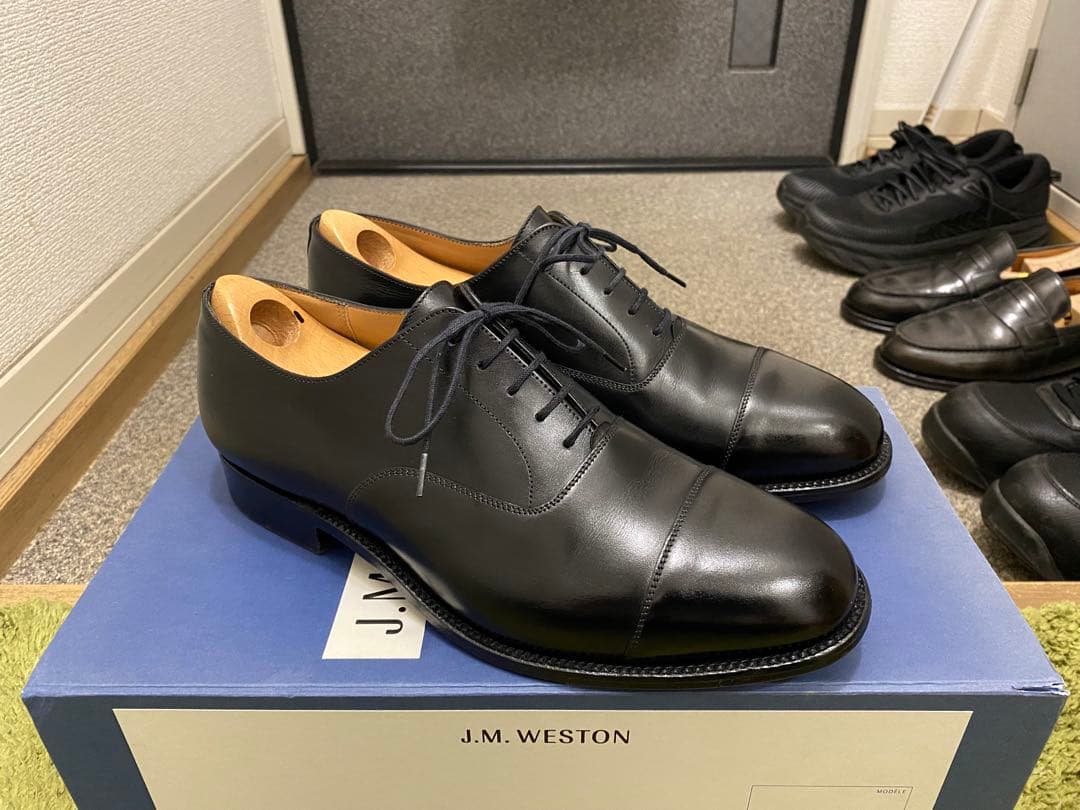 靴 J.M.WESTON / 300 / Cap toe oxford / 6.5F