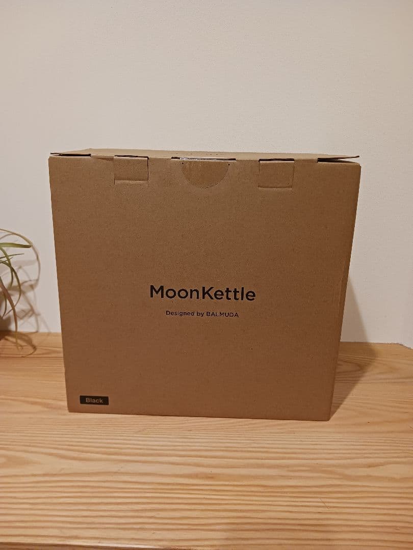 BALMUDA ムーンケトル バルミューダ KPT02JP-BK 電気ケトル Moon Kettle （ムーンケトル） ブラック KPT02JP-BK [0.9L