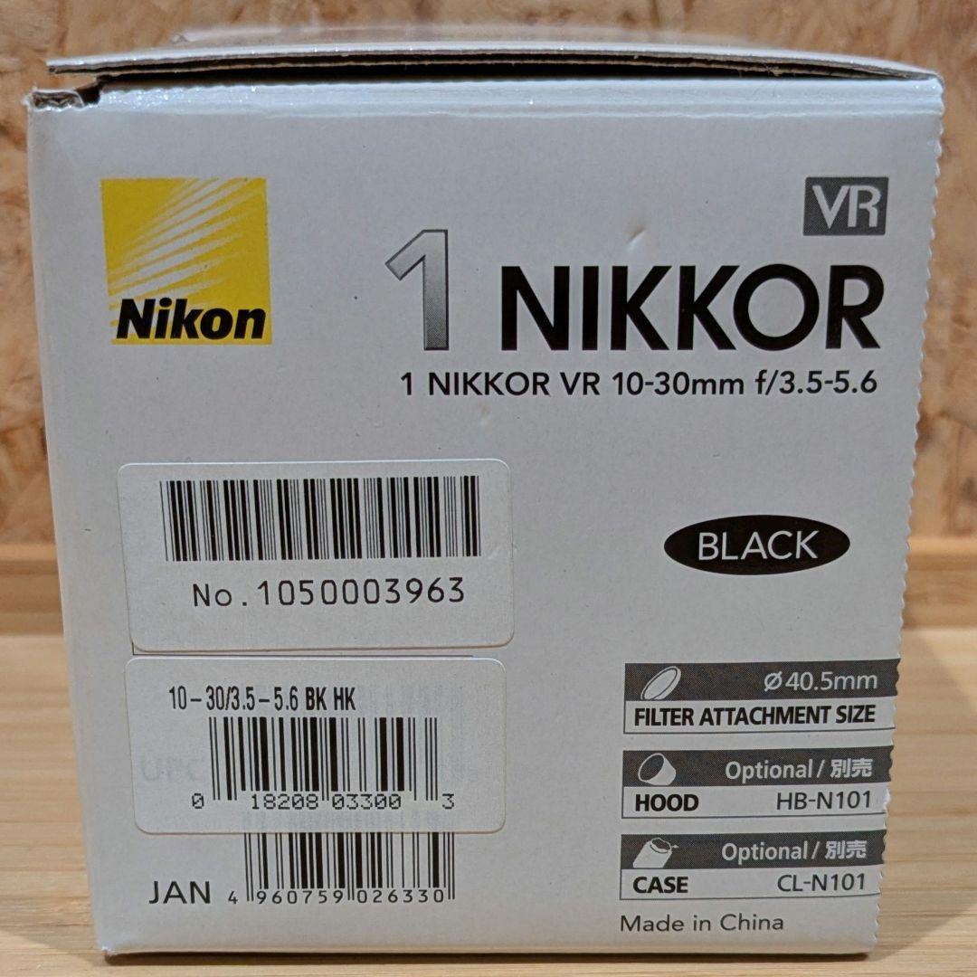 レンズ(ズーム) Nikon 1 NIKKOR VR 10-30mm f/3.8-5.6
