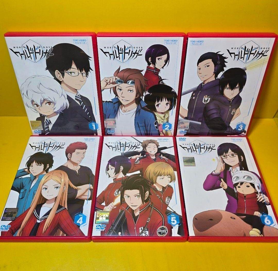 新品ケース交換済み ワールドトリガー DVD 1期 全24巻 全巻セット
