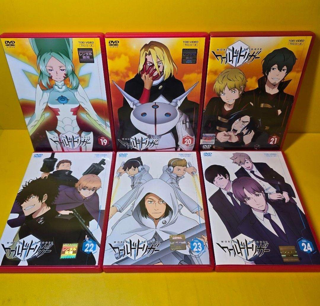 新品ケース交換済み ワールドトリガー DVD 1期 全24巻 全巻セット