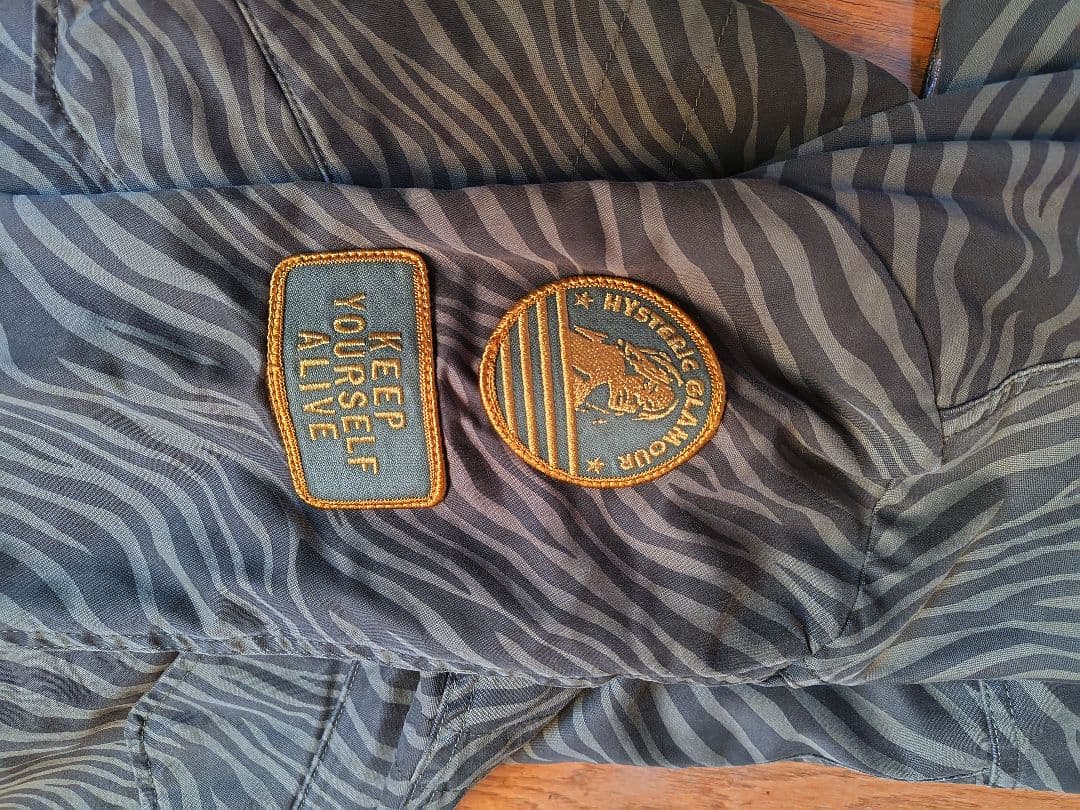 ヒステリックグラマー モッズコート フィッシュテール タイガーカモ