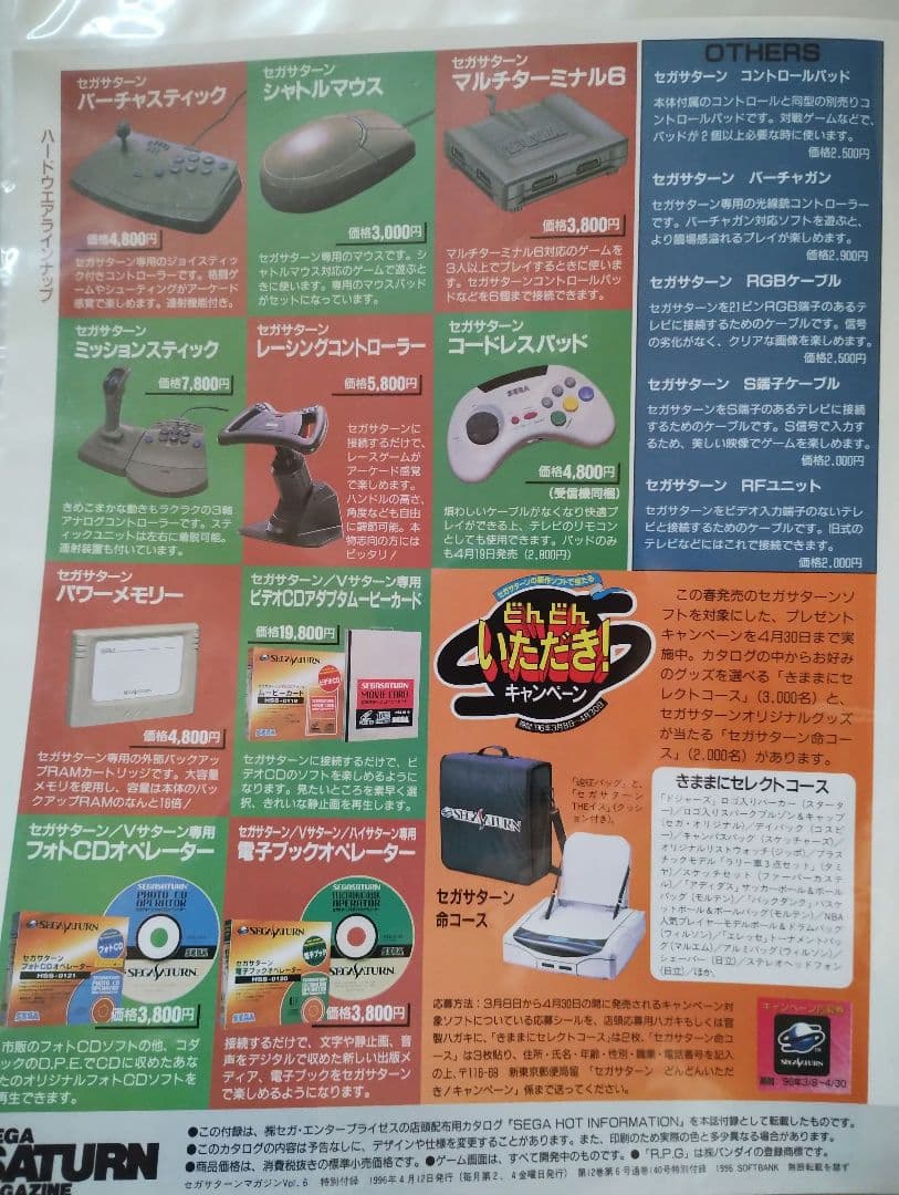 東京ゲームショウ1996公式ガイドブック 他まとめてファイル