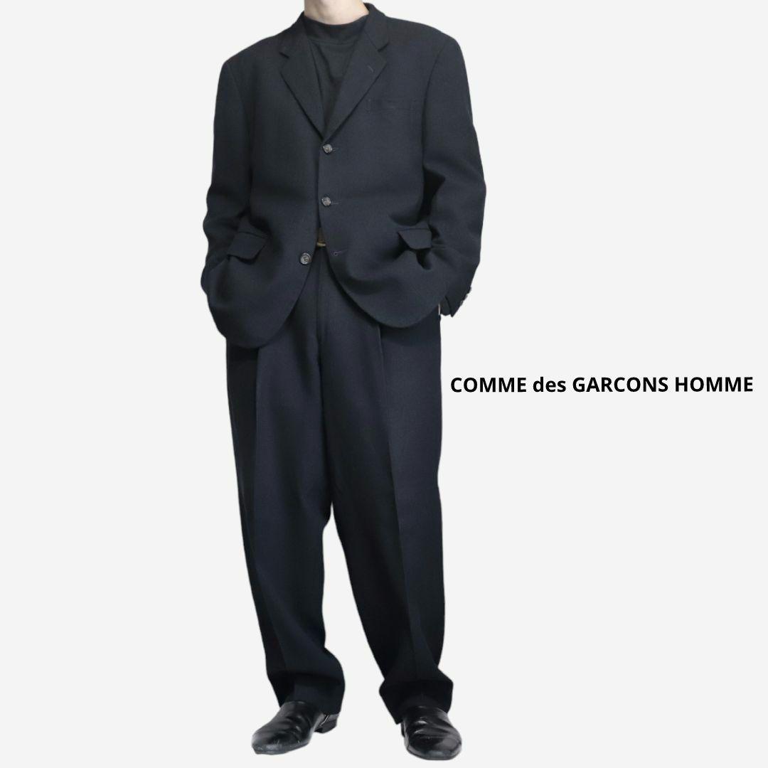 専用 90s コムデギャルソン オム ブラック セットアップ スーツ M