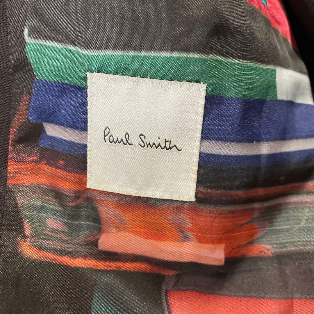 Paul Smithパリコレ出品作ネイビー ダブルブレスト スーツ