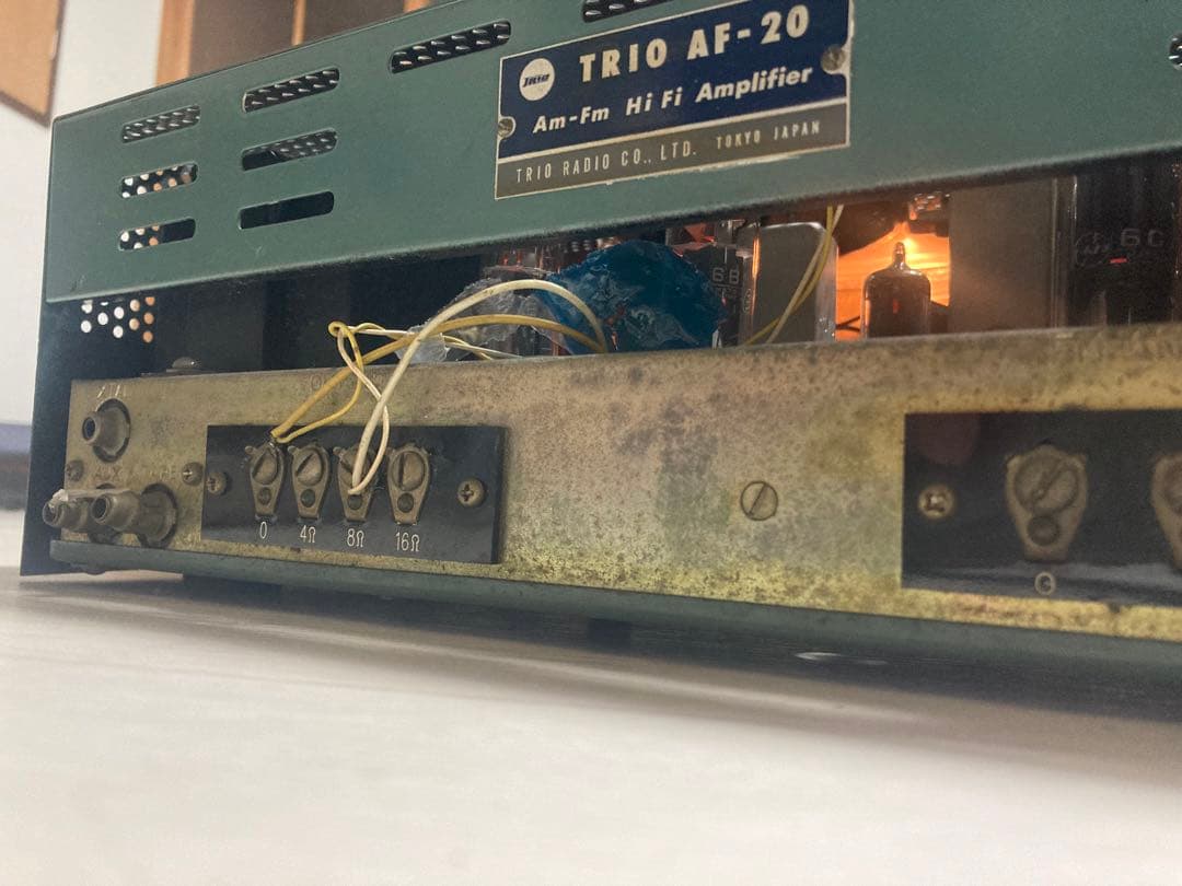 ジャンク品TRIO AF-20 AM-FM Hi Fi Amplifier - メルカリ