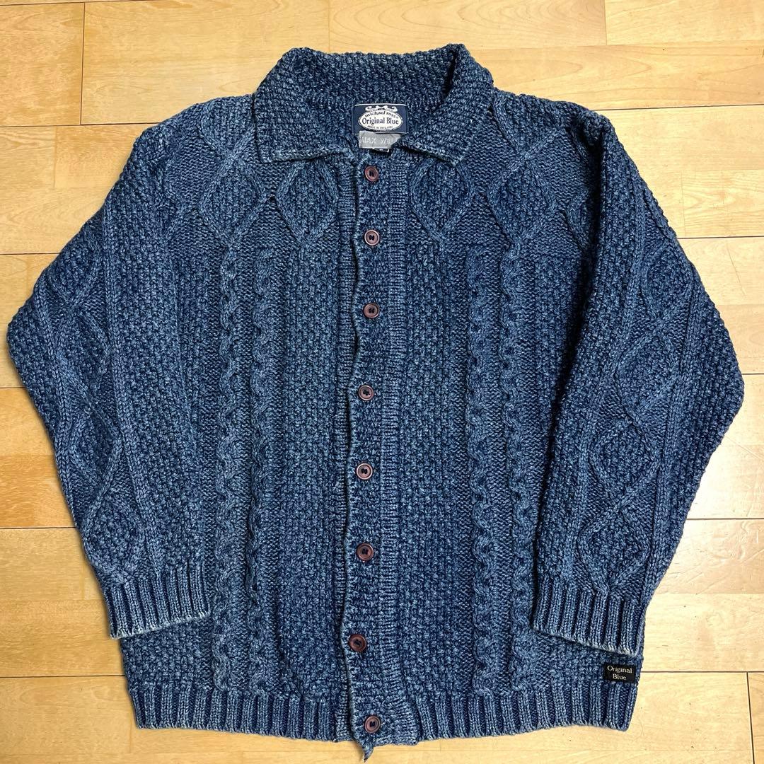 90s Original Blue インディゴニット 藤原ヒロシ - メルカリ