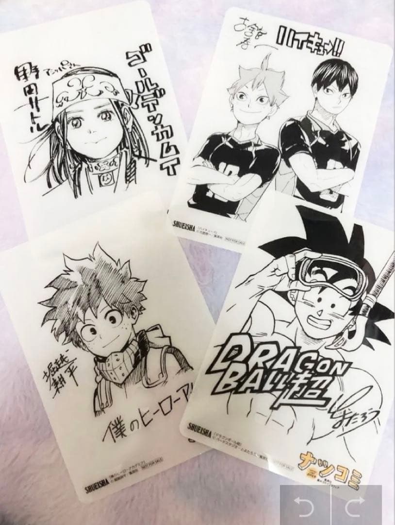 ナツコミ2019 ドラゴンボール ゴールデンカムイ ヒロアカ ハイキュー