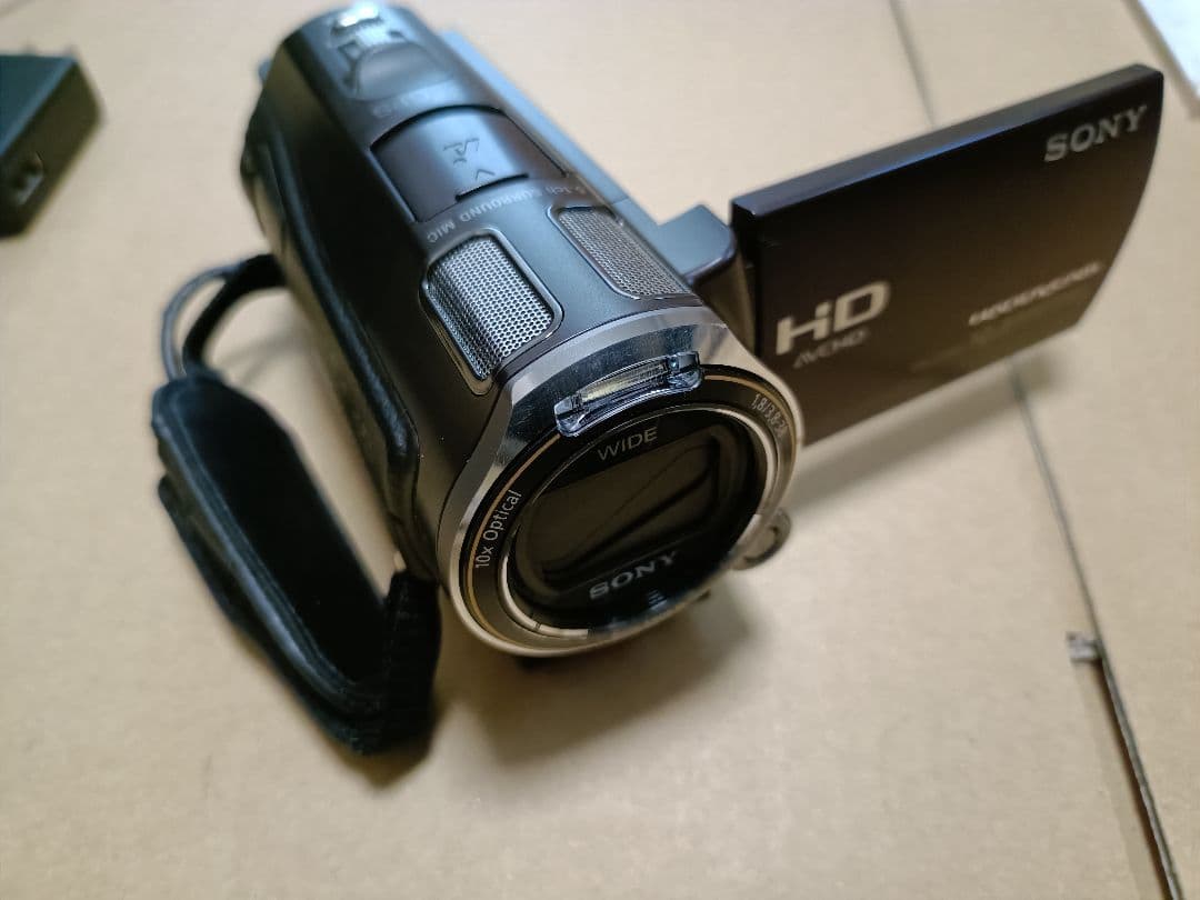 SONY HDR-CX405 ビデオカメラ本体 GP-VPT1三脚機能付グリップ Amazon | SONY 卓上三脚/ミニ三脚 三脚付きシューティンググリップ GP