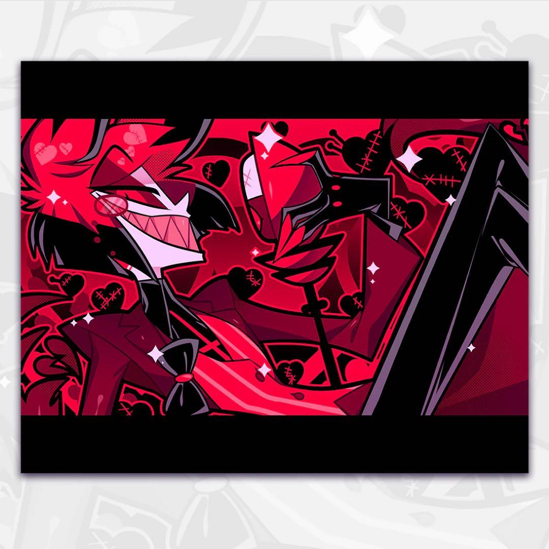 ハズビン・ホテル アラスター バレンタイン限定ポスター - メルカリ