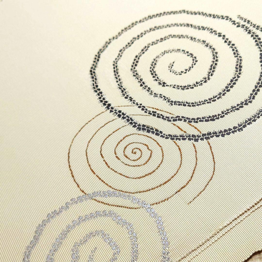 八寸名古屋帯 田中工芸織物 雲林綴 祥園 お仕立て込み - メルカリ