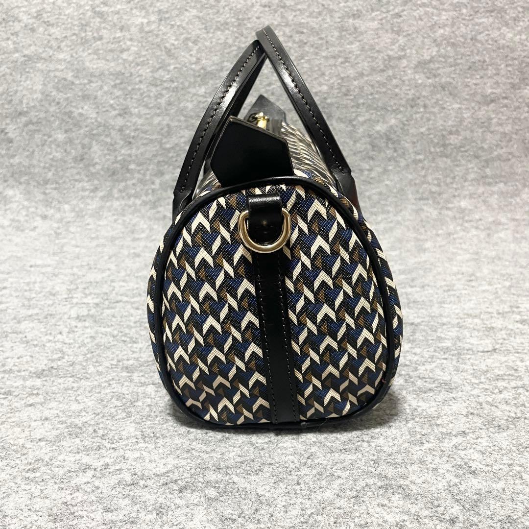 専用】 ロベルタピエリ ミニボストン 2way PVC × レザー 黒 - メルカリ