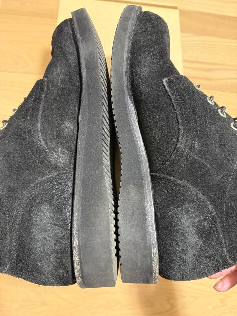 Hathorn Boots オックスフォード　27.0CM 黒ラフアウト