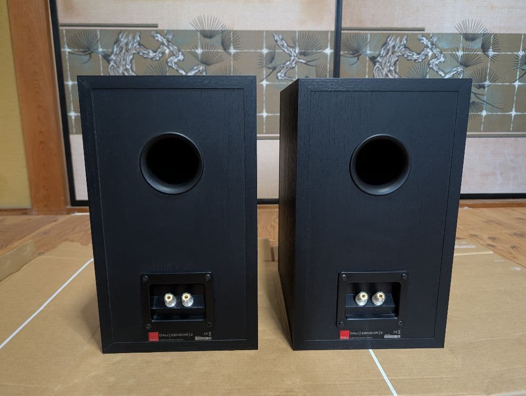 DALI ZENSOR３ブラック＋カナレケーブル（4S8）7.8m×2本+プラグ