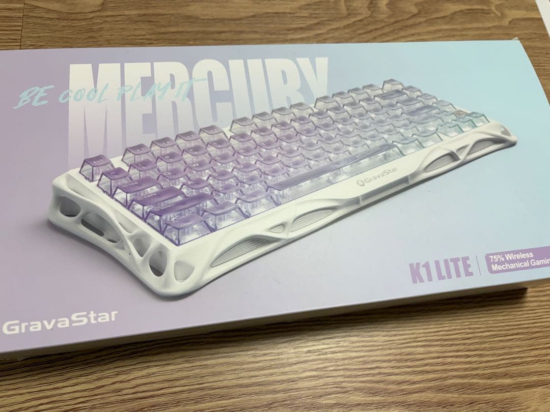 GravaStar K1 LITE ゲーミングキーボード Amazon.com: GravaStar Mercury K1 Lite 75% Gaming Keyboard, 2.4GHz