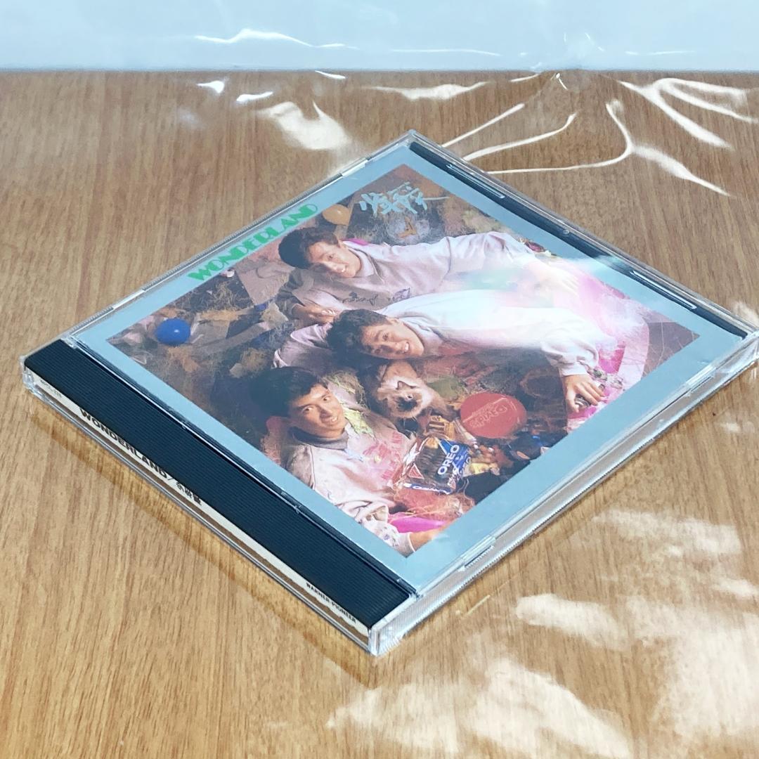 少年隊 WONDERLAND CD 錦織一清 東山紀之 ワーナーミュージック